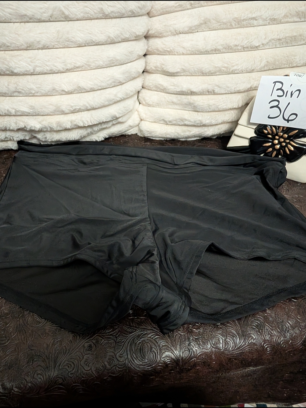 Black Women's Swim One-Piece Bottoms - Sleek Coverage
